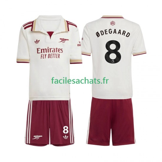 Maillot Arsenal Martin Odegaard 8 2025-2026 3ème Enfant MC