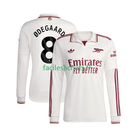 Maillot Arsenal Martin Odegaard 8 2025-2026 3ème Homme ML