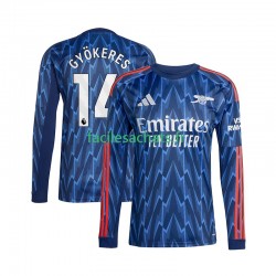 Maillot Arsenal Viktor Gyokeres 14 2025-2026 Extérieur Homme ML