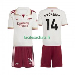 Maillot Arsenal Viktor Gyokeres 14 2025-2026 3ème Enfant MC