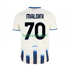 Maillot Atalanta Daniel Maldini 70 2025-2026 Extérieur Homme MC