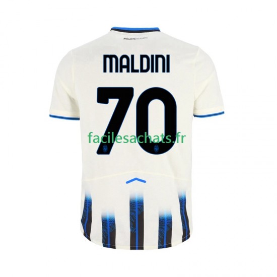 Maillot Atalanta Daniel Maldini 70 2025-2026 Extérieur Homme MC