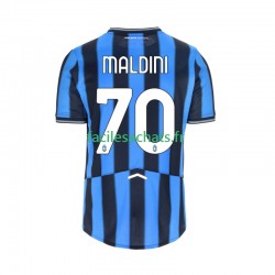 Maillot Atalanta Daniel Maldini 70 2025-2026 Domicile Homme MC