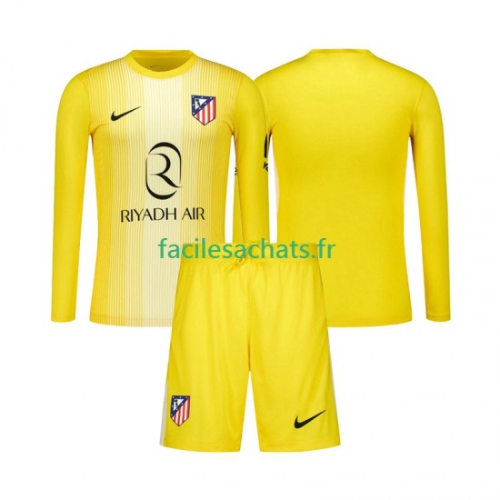 Maillot Atlético Madrid 2025-2026 Gardien Domicile Enfant ML