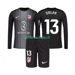 Maillot Atlético Madrid Jan Oblak 13 2025-2026 Gardien Extérieur Enfant ML
