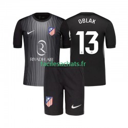 Maillot Atlético Madrid Jan Oblak 13 2025-2026 Gardien Extérieur Enfant MC