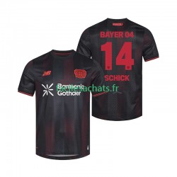 Maillot Bayer 04 Leverkusen Patrik Schick 14 2025-2026 Domicile Homme MC