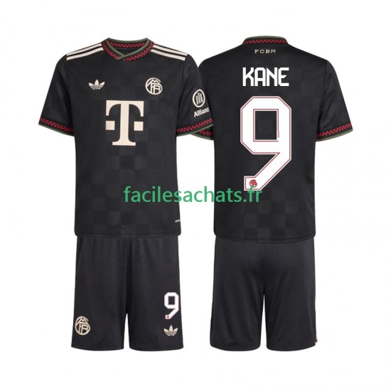 Maillot Bayern Munich Harry Kane 9 2025-2026 3ème Enfant MC