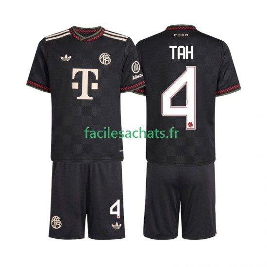 Maillot Bayern Munich Jonathan Tah 4 2025-2026 3ème Enfant MC