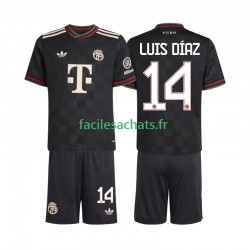 Maillot Bayern Munich Luis Diaz 14 2025-2026 3ème Enfant MC