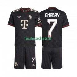 Maillot Bayern Munich Serge Gnabry 7 2025-2026 3ème Enfant MC