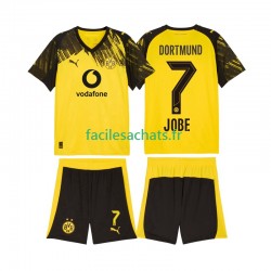 Maillot Borussia Dortmund Jobe Bellingham 7 2025-2026 Domicile Enfant MC