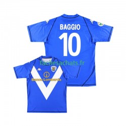 Maillot Brescia Calcio Baggio 10 Retro 2003 2004 Domicile Homme MC