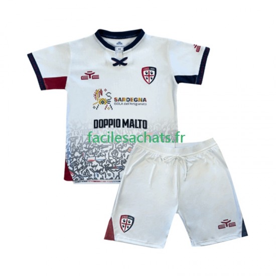 Maillot Cagliari 2025-2026 Extérieur Enfant MC