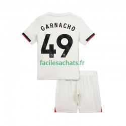 Maillot Chelsea Alejandro Garnacho 49 2025-2026 Extérieur Enfant MC