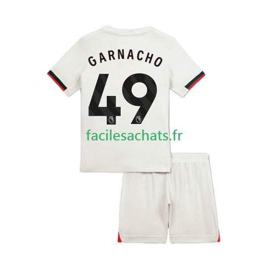 Maillot Chelsea Alejandro Garnacho 49 2025-2026 Extérieur Enfant MC