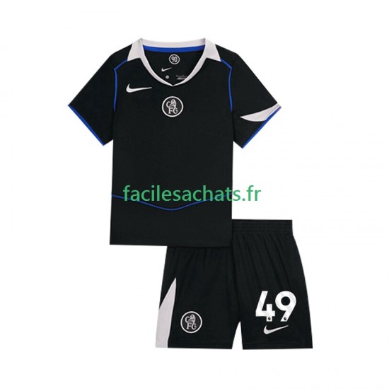 Maillot Chelsea Alejandro Garnacho 49 2025-2026 3ème Enfant MC