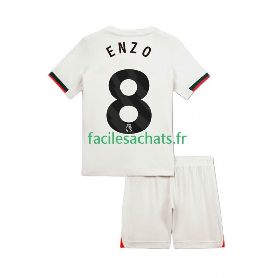Maillot Chelsea Enzo Fernandez 8 2025-2026 Extérieur Enfant MC