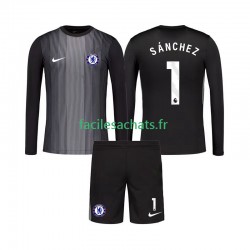 Maillot Chelsea Robert Sanchez 1 2025-2026 Gardien Domicile Enfant ML