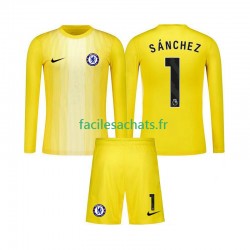 Maillot Chelsea Robert Sanchez 1 2025-2026 Gardien 3ème Enfant ML