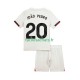 Maillot Chelsea Joao Pedro 20 2025-2026 Extérieur Enfant MC
