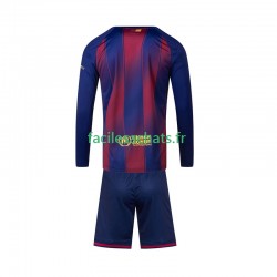 Maillot FC Barcelone 2025-2026 Domicile Enfant ML