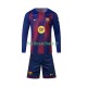 Maillot FC Barcelone 2025-2026 Domicile Enfant ML