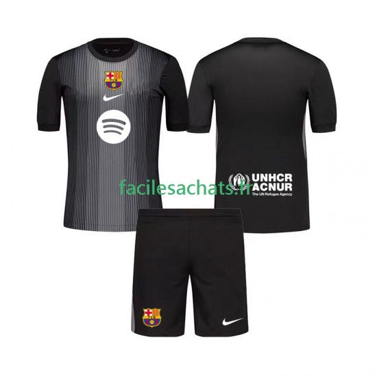 Maillot FC Barcelone 2025-2026 Gardien 3ème Enfant MC