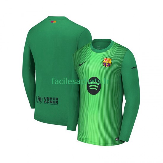Maillot FC Barcelone 2025-2026 Gardien Domicile Homme ML