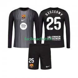 Maillot FC Barcelone Szczesny 25 2025-2026 Gardien 3ème Enfant ML