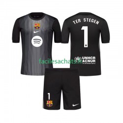 Maillot FC Barcelone Ter Stegen 1 2025-2026 Gardien 3ème Enfant MC