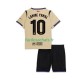Maillot FC Barcelone Lamine Yamal 10 UCL 2025-2026 Extérieur Enfant MC