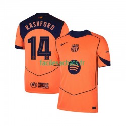 Maillot FC Barcelone Marcus Rashford 14 UCL 2025-2026 3ème Homme MC