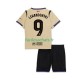 Maillot FC Barcelone Robert Lewandowski 9 UCL 2025-2026 Extérieur Enfant MC