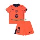 Maillot FC Barcelone Robert Lewandowski 9 UCL 2025-2026 3ème Enfant MC