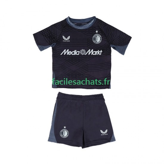 Maillot Feyenoord Rotterdam 2025-2026 Extérieur Enfant MC