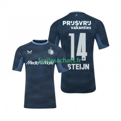 Maillot Feyenoord Rotterdam Sem Steijn 14 2025-2026 Extérieur Homme MC