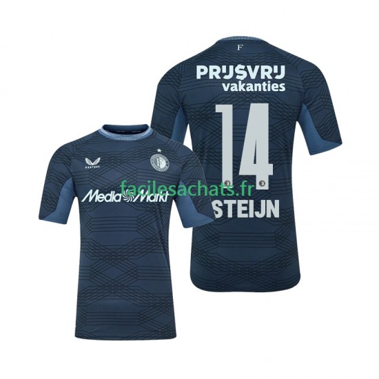Maillot Feyenoord Rotterdam Sem Steijn 14 2025-2026 Extérieur Homme MC