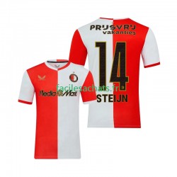 Maillot Feyenoord Rotterdam Sem Steijn 14 2025-2026 Domicile Homme MC