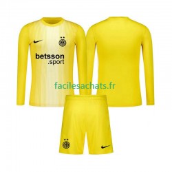 Maillot Inter Milan 2025-2026 Gardien Extérieur Enfant ML
