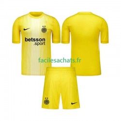 Maillot Inter Milan 2025-2026 Gardien Extérieur Enfant MC