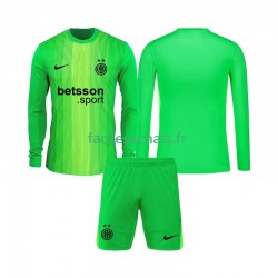 Maillot Inter Milan 2025-2026 Gardien 3ème Enfant ML