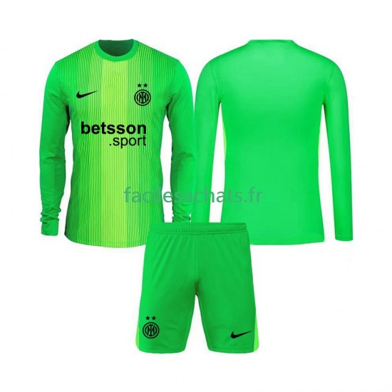 Maillot Inter Milan 2025-2026 Gardien 3ème Enfant ML