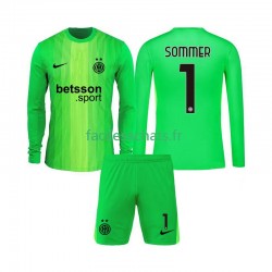 Maillot Inter Milan Yann Sommer 1 2025-2026 Gardien 3ème Enfant ML
