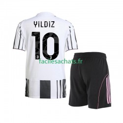 Maillot Juventus Kenan Yildiz 10 2025-2026 Domicile Enfant MC