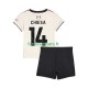 Maillot Liverpool Federico Chiesa 14 2025-2026 Extérieur Enfant MC