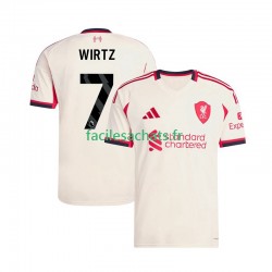 Maillot Liverpool Florian Wirtz 7 2025-2026 Extérieur Homme MC