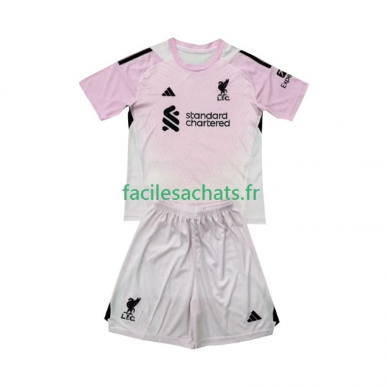 Maillot Liverpool 2025-2026 Gardien 3ème Enfant MC