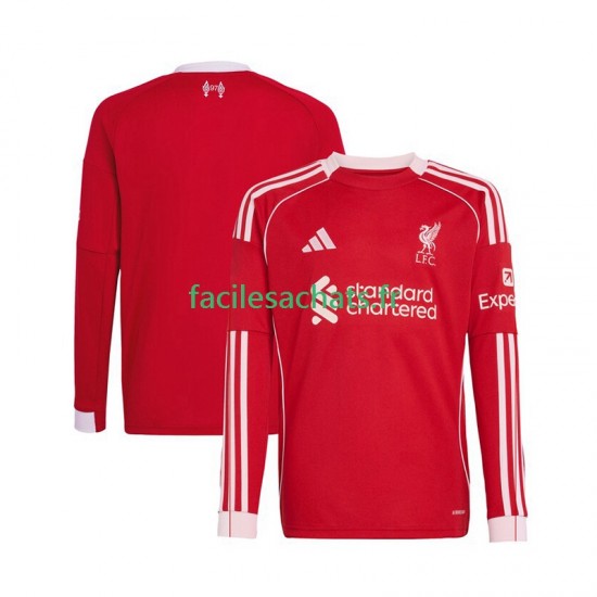 Maillot Liverpool 2025-2026 Domicile Homme ML