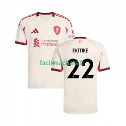 Maillot Liverpool Hugo Ekitike 22 2025-2026 Extérieur Homme MC